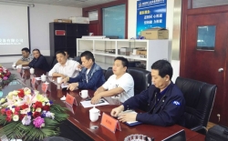 漢壽縣孫金平縣長帶隊赴深圳市耐美特公司實地考察！